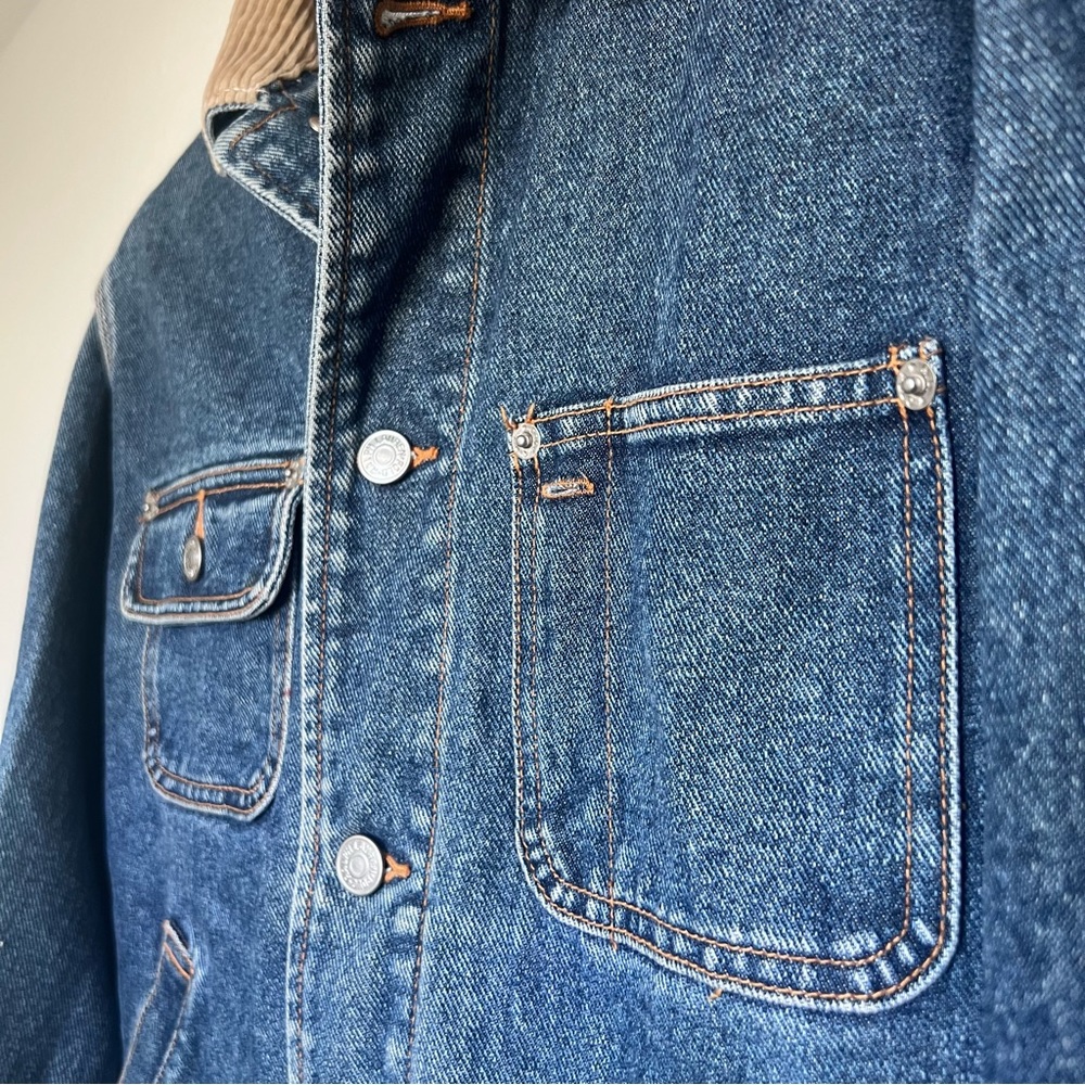 Sold 🌻 Vintage Polo Ralph Lauren Denim Trucker Jean Jacket M Unisex - Picture 3 of 11